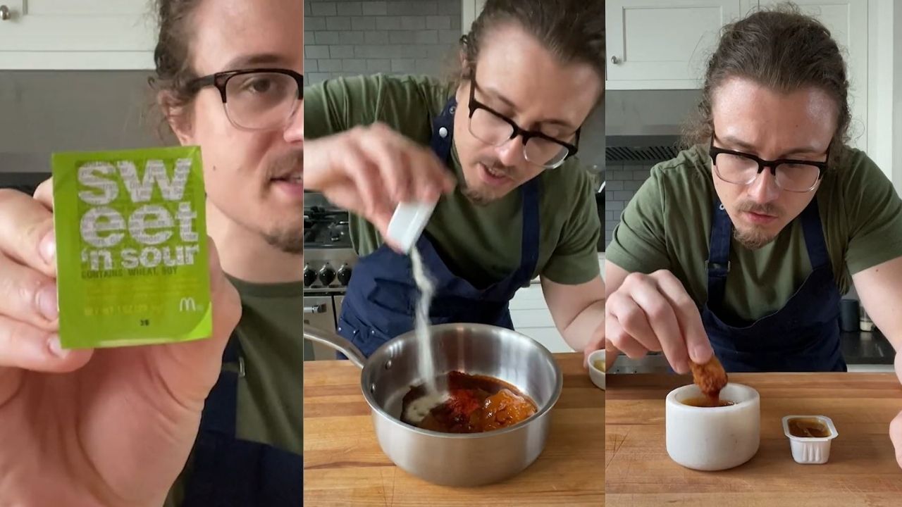 A TikToker Perfectly Recreated Macca’s Holy Sweet And Sour Sauce & It’s Like Looking At God