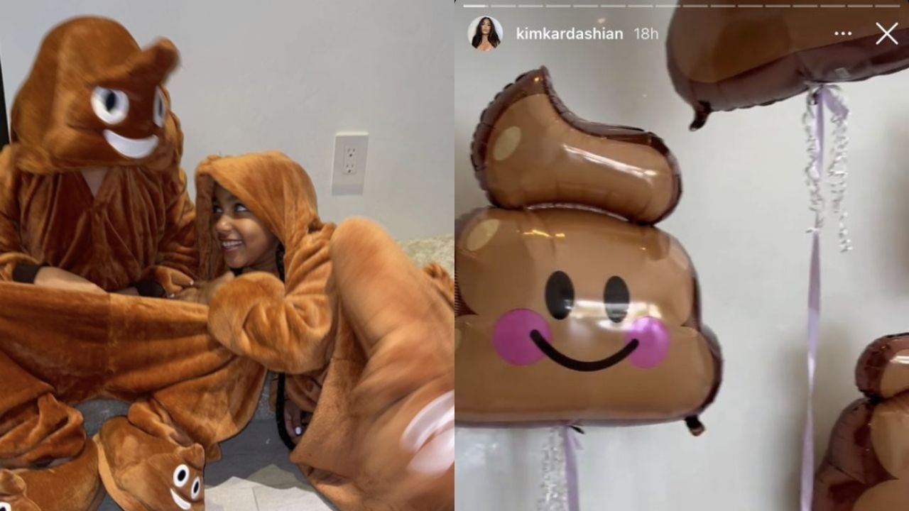 North West Forced Her Entire Family Into Poop Costumes For Her Shit-Themed Eighth Bday Party