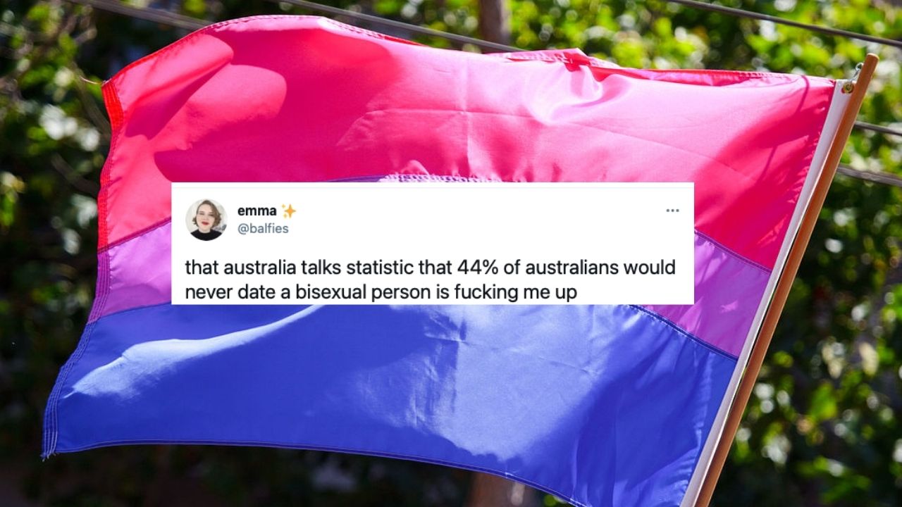 A New National Survey Returned The Grim Stat That 44% Of Aussies Would Never Date A Bisexual