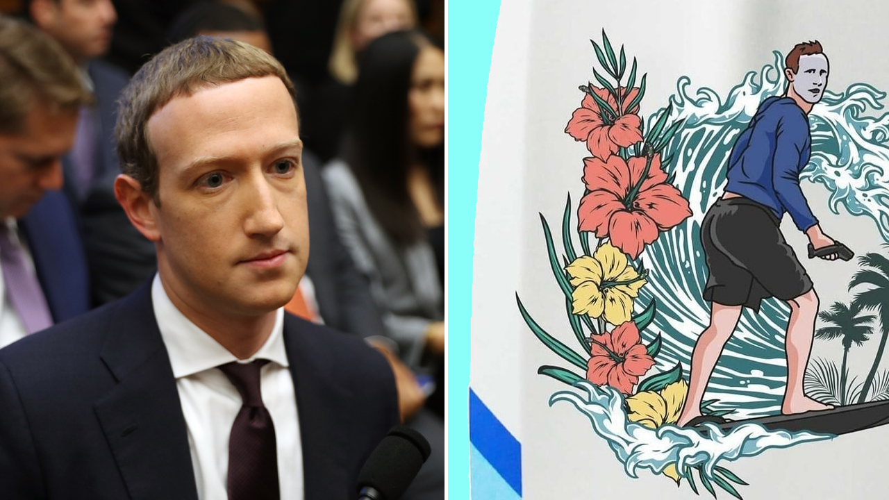 This Thicc Zincc Zucc Surfboard Is The Perfect Shredding Machine For Your Sun-Safe Summer