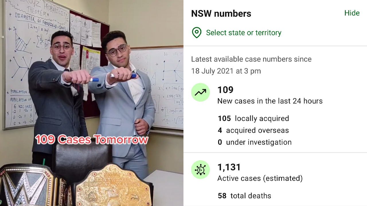 No, The TikTok Daily Cases Guy *Isn’t* Getting His Figures From The Govt’s COVIDSafe App