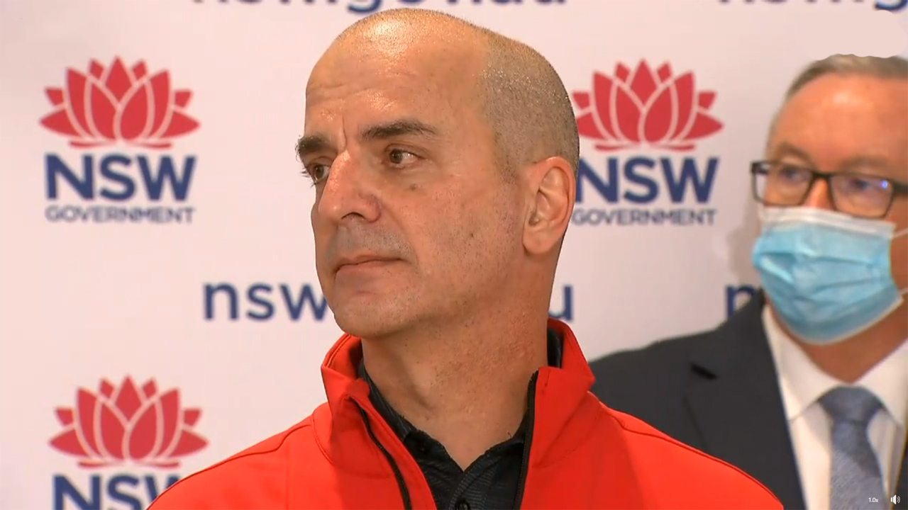 NSW’s 11am Presser Featured A Cameo From A Senior ICU Doctor & What He Said Was Eye-Opening