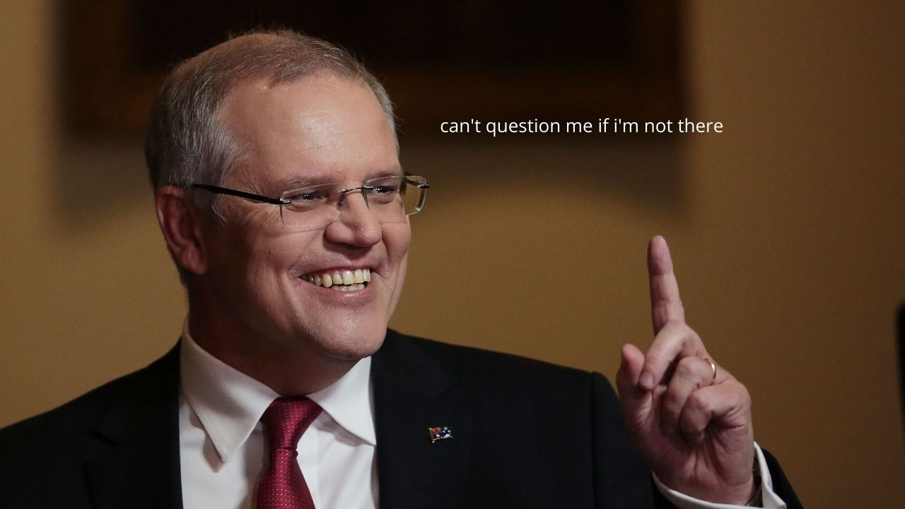 Someone Yelled ‘Bullshit’ At The PM Bc He Couldn’t Handle Question Time & Just… Ran Off