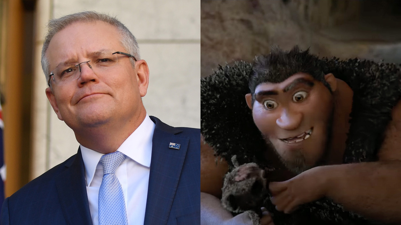 Morrison Used The Croods, A Film Nobody Has Thought About Since 2013, As A COVID Metaphor