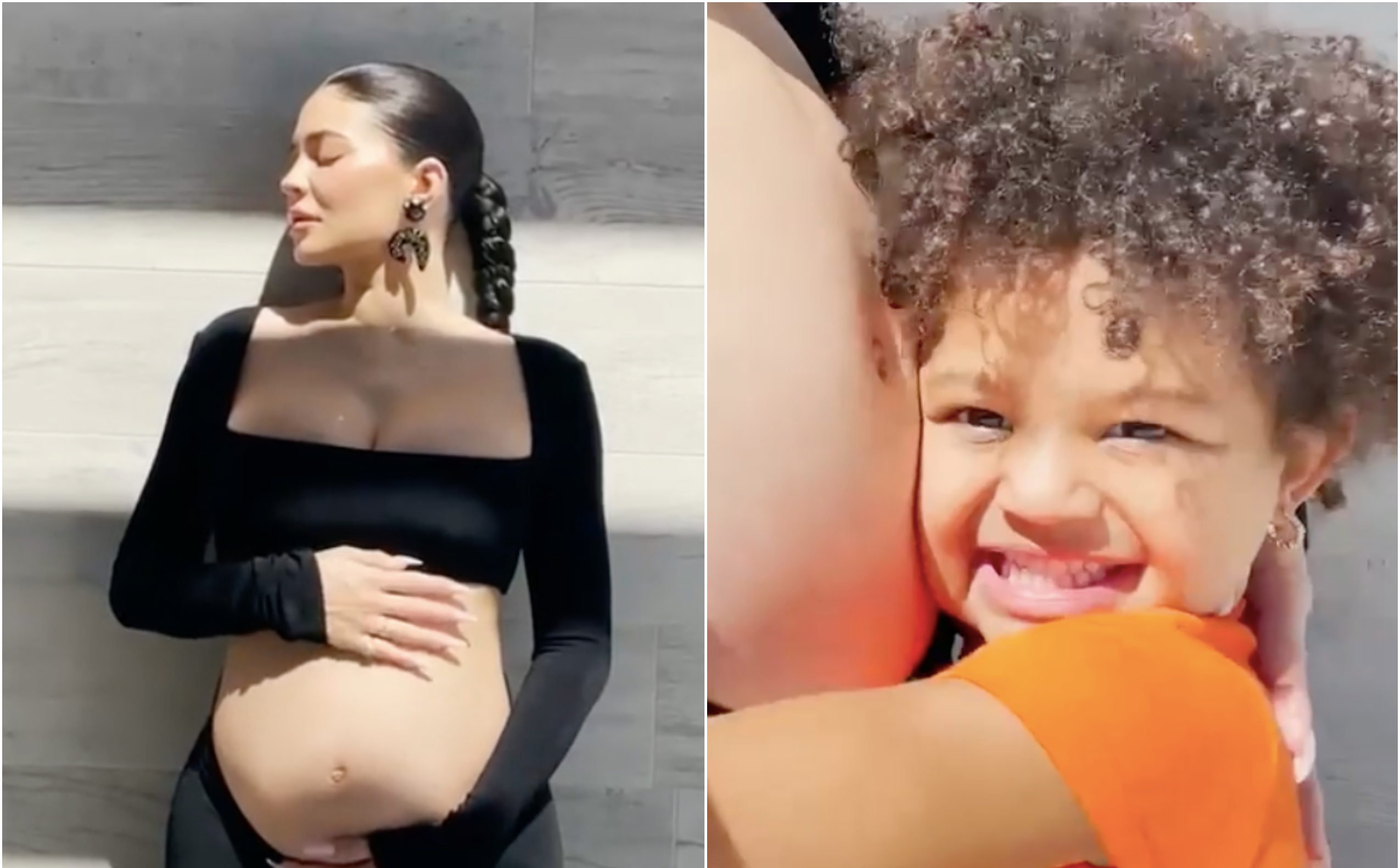 Kylie Jenner Has Finally Confirmed She’s Pregnant With Bébé No. 2 & The Video’s So Fkn Sweet