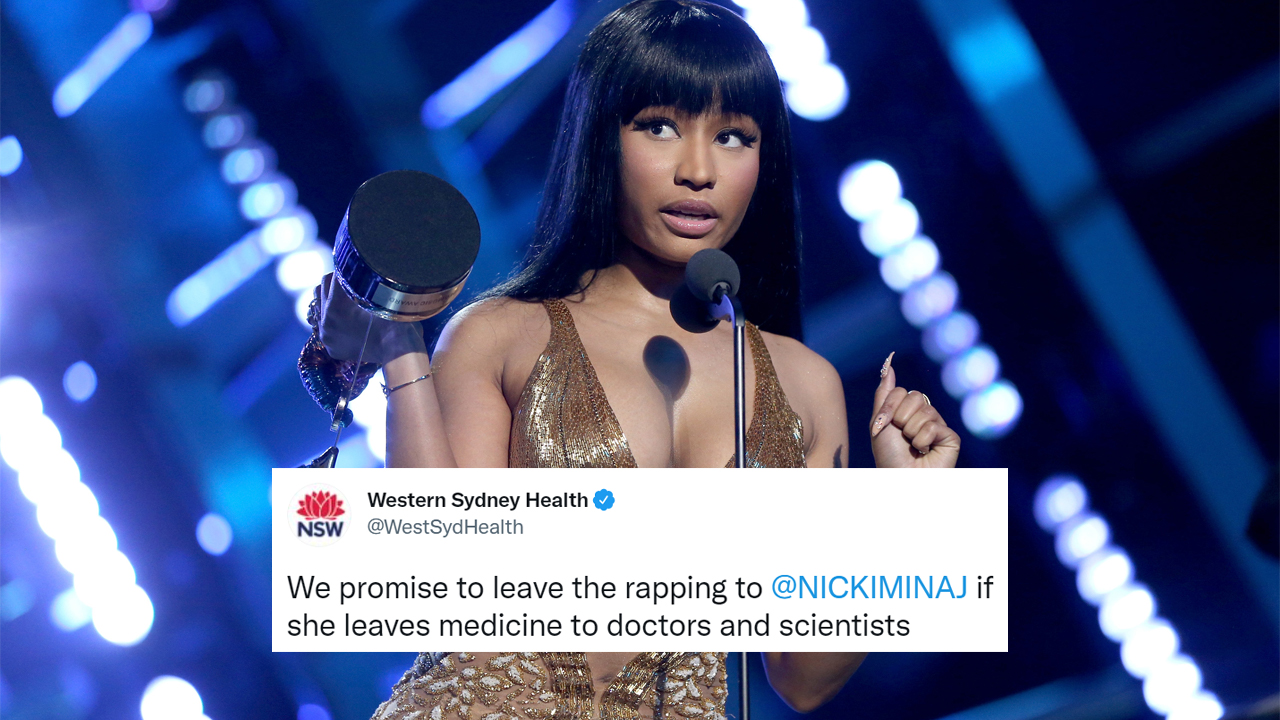 Western Syd Health Has Come Out Swinging Against Nicki Minaj’s Cousin’s Friend’s Swollen Balls
