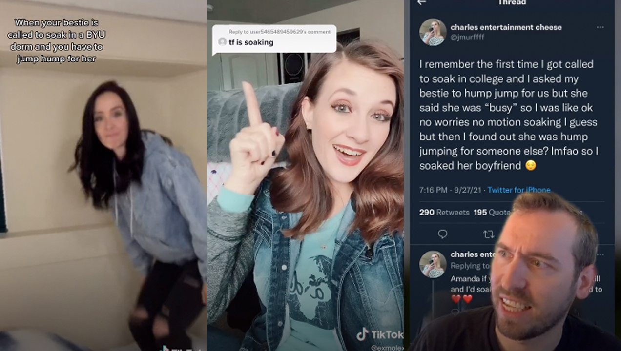 What The Hell Is ‘Soaking’ & ‘Jump Humping’ And Why Are Mormons On TikTok Talking About It?
