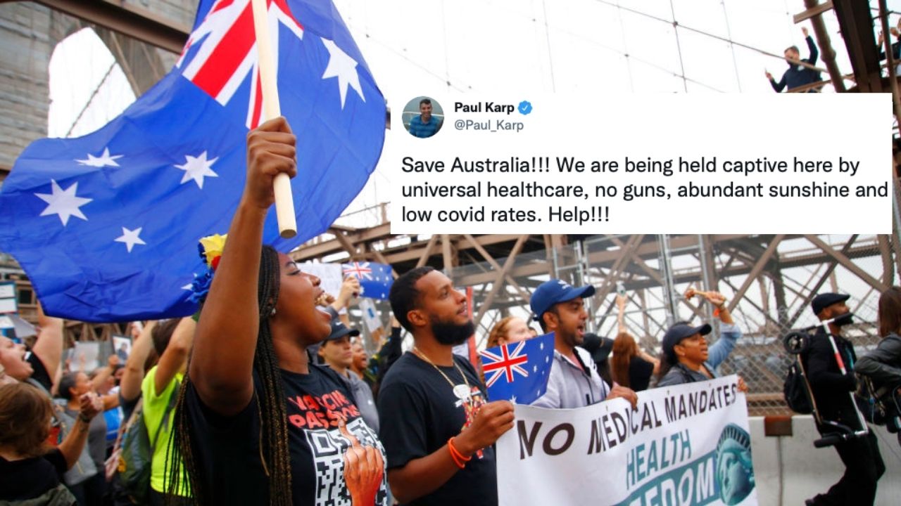 Uh, Americans Are Protesting To ‘Save Australia’ & Fuck Off, We’re Okay Thanks