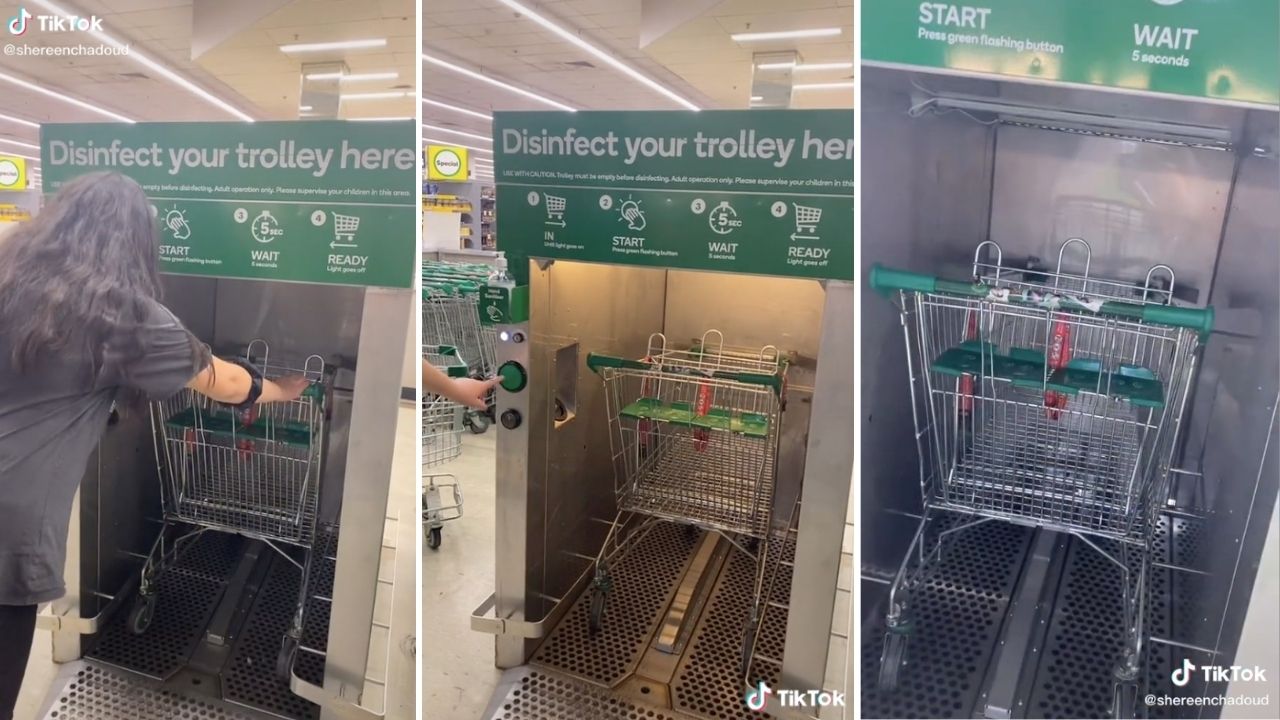 Six Months Later, I’m Still Hoping My Local Woolies Gets Those Magical Trolley Disinfectors