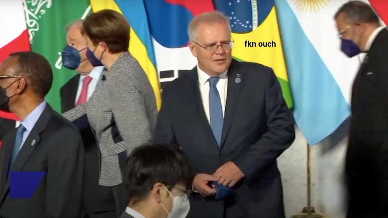 Pls Enjoy This Video Of Scott Morrison Trying, And Failing, To Make Friends At The G20 Summit