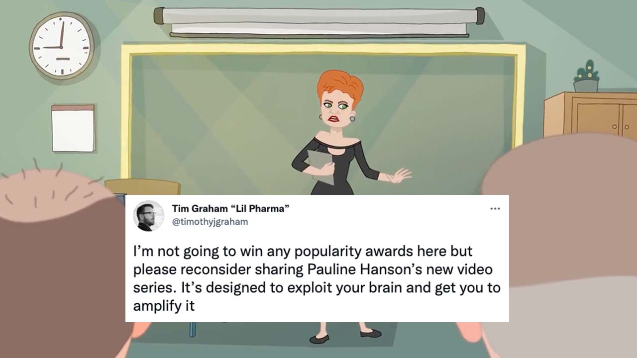 Pauline Hanson’s Cartoon Isn’t A Silly Little Political Comedy When It Comes From Her