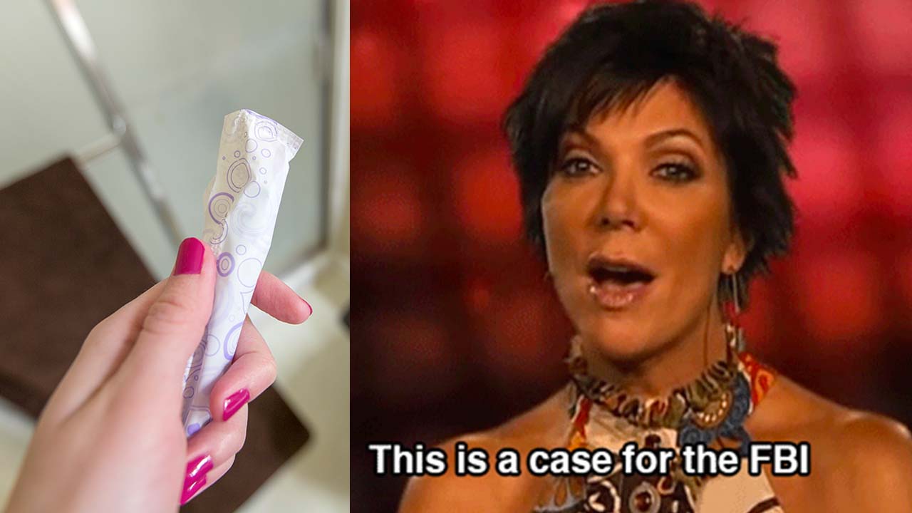 A TikToker Tried To Find Out If Her BF Cheated On Her By Analysing A Tampon From His Room Like NCIS