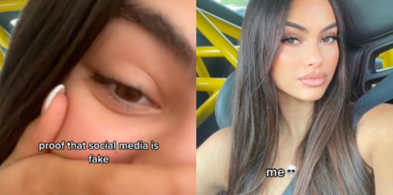 To Prove Social Media Is A Lie, This Influencer Shared A TikTok Exposing Sneaky Editing Tricks