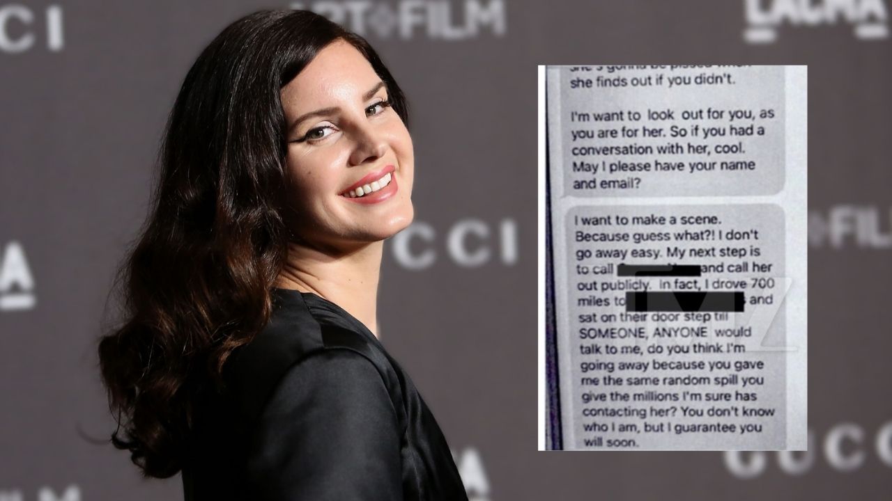 Lana Del Rey Filed A Restraining Order Against An Alleged Stalker & The Texts Are Creepy AF