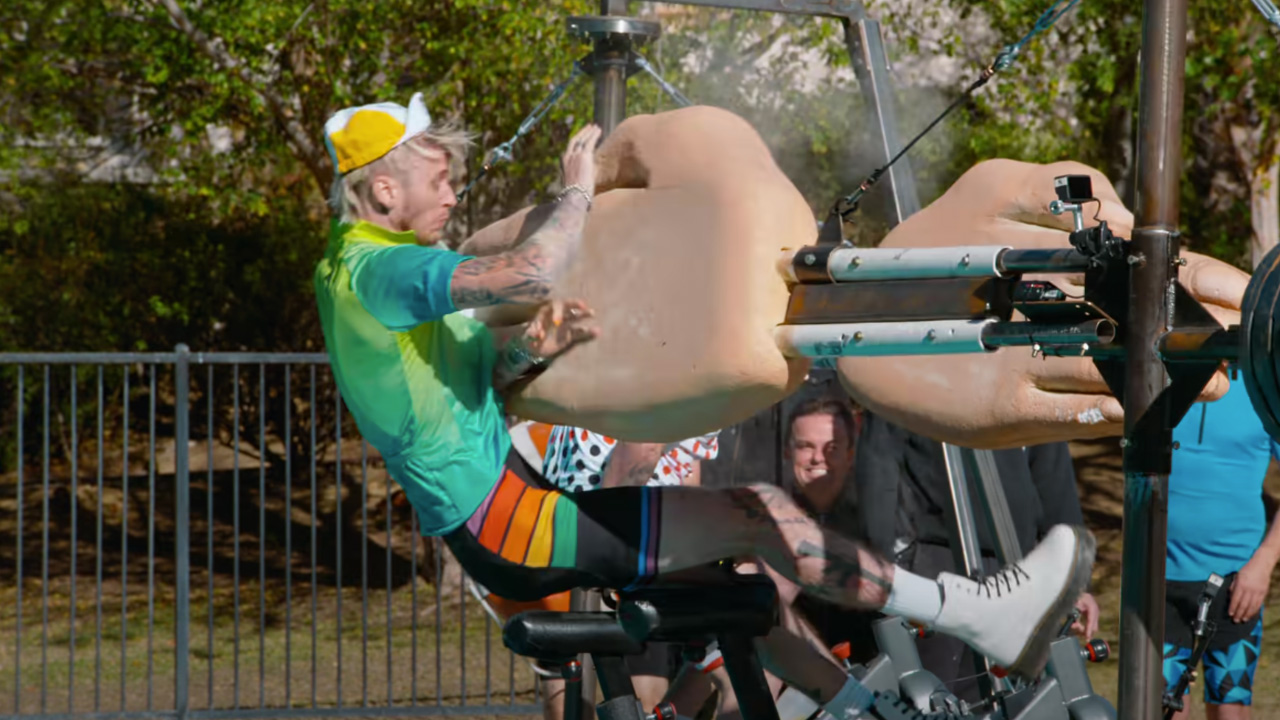 The Final Jackass Forever Trailer Is Here & Machine Gun Kelly Gets Owned By The Big Hand