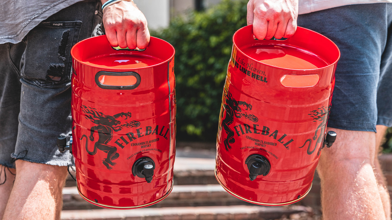 Fireball Comes In A Keg Now If You Really Wanna Suckle From The Devil’s Teat This Weekend