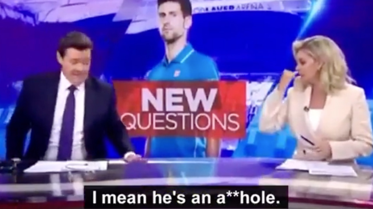 Turns Out 7News Got A Tidy Ratings Boost After Anchors Called Djokovic An Arsehole On Hot Mics