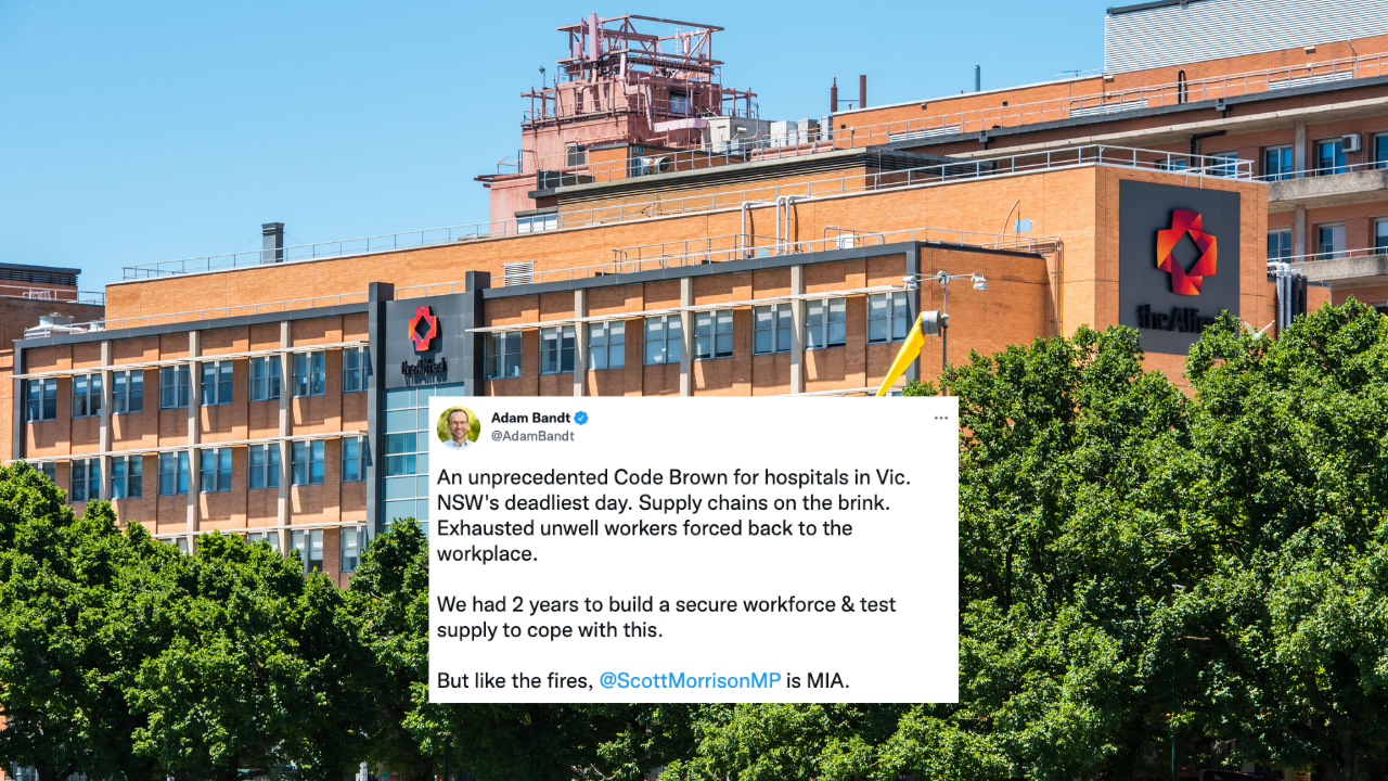 4000 Vic Healthcare Workers Are On COVID Leave So Let’s Hear Again How Hospitals Are Coping