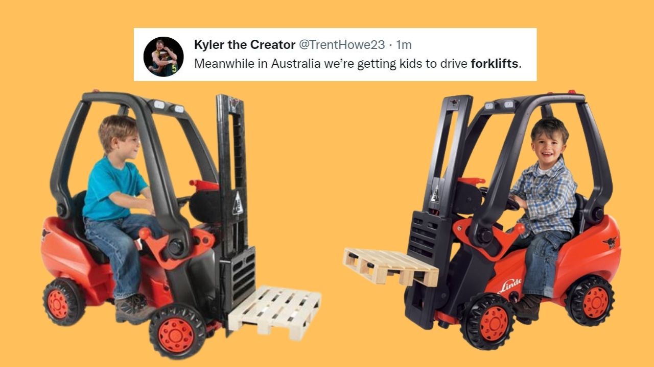 Scott Morrison Wants Children To Ride Forklifts To Help Our Supply Chain Crisis & Is He Okay?