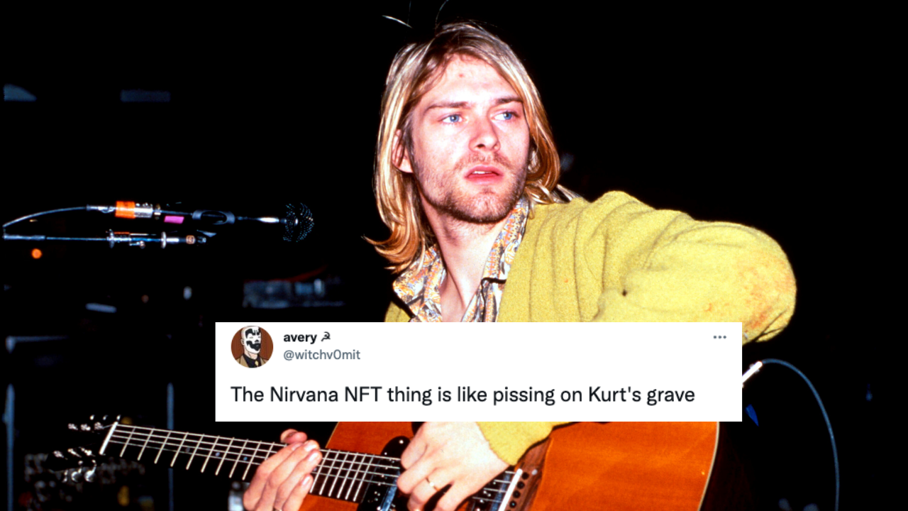 Nirvana Fans Are Royally Pissed At A Company Selling NFTs Of The Band On Kurt Cobain’s Bday