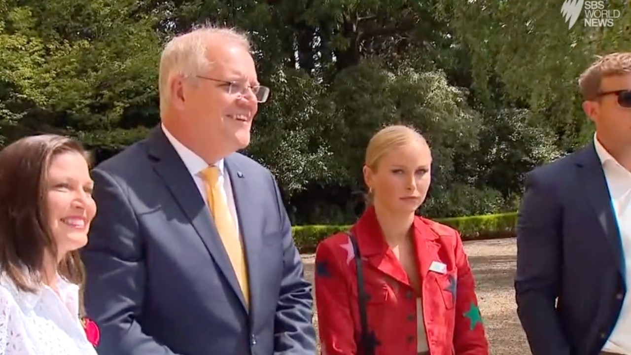 Grace Tame Deliberately Tanked A Photo Op With Scott Morrison & The Footage Belongs In MONA