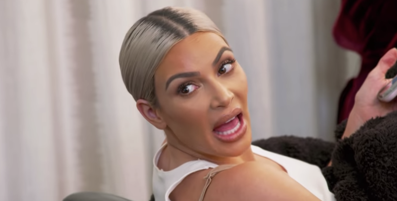 Here We Bloody Go Again: Kim K Deleted Then Reuploaded An IG Pic After Fans Cried 'Photoshop'