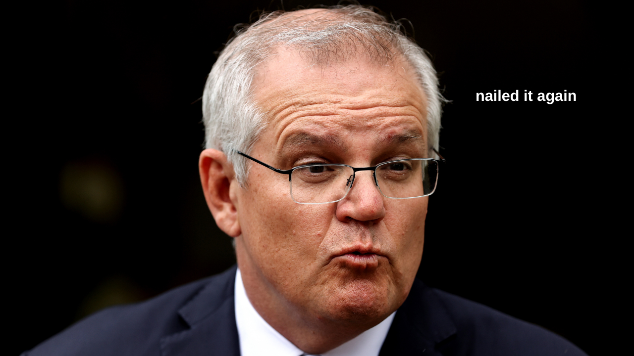 Scott Morrison Responded To That Grace Tame Pic & Surprise, It’s A Steaming Hot Pile Of Yikes