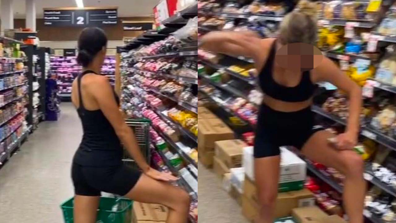 A TikToker Was Yeeted Out Of A Woolies Bc She Was Being A Total Menace In-Store For Content