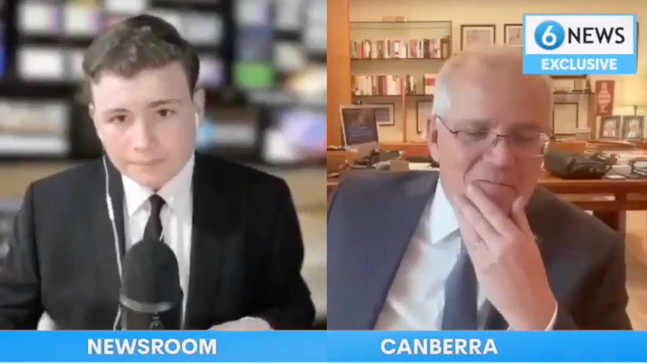 Scott Morrison Condescendingly Talked Down 2 Teen Journos, Instead Of Answering Their Qs Directly