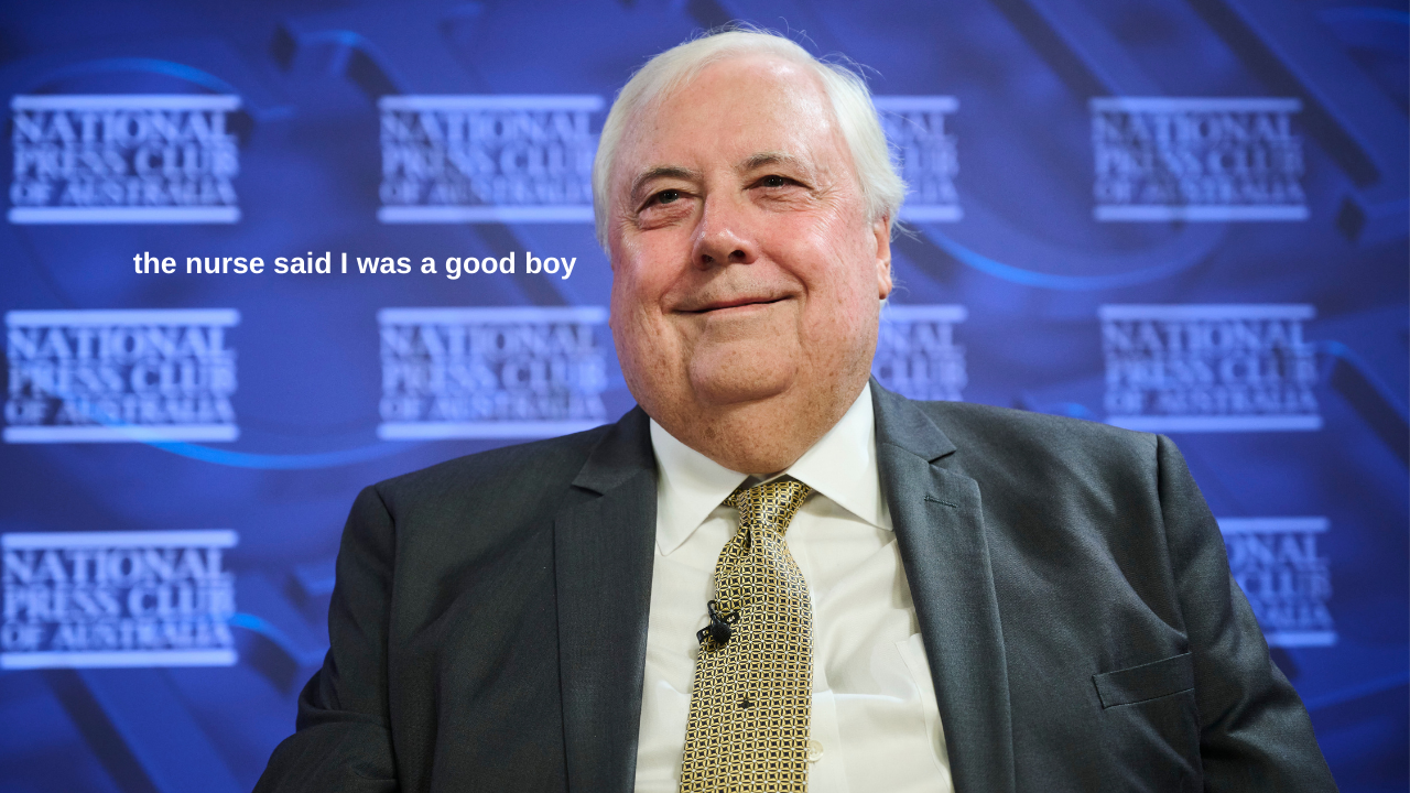 Clive Palmer KO’d Himself On Stage, Went To Hospital, Came Back & Launched A $70M Campaign