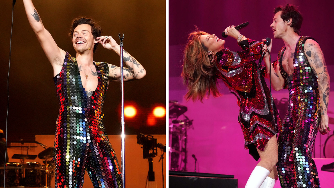 We’re All Gonna Need A Cold Shower After Harry Styles’ Bonkers Coachella Set Feat: Shania Twain