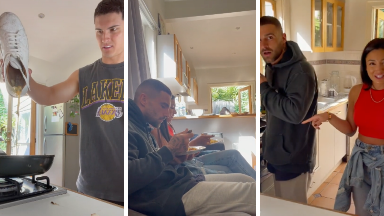 MAFS’ Al & Brent Made A Shared TikTok Account & The 1st Vid Is Al Making An Omelette In A Shoe