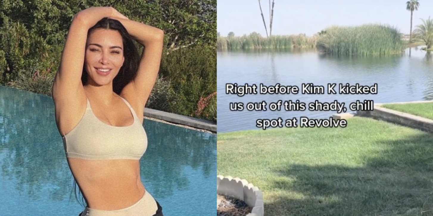 A TikToker Slammed Kim K For Being Rude To Her At Revolve Festival In A Series Of Spicy Vids