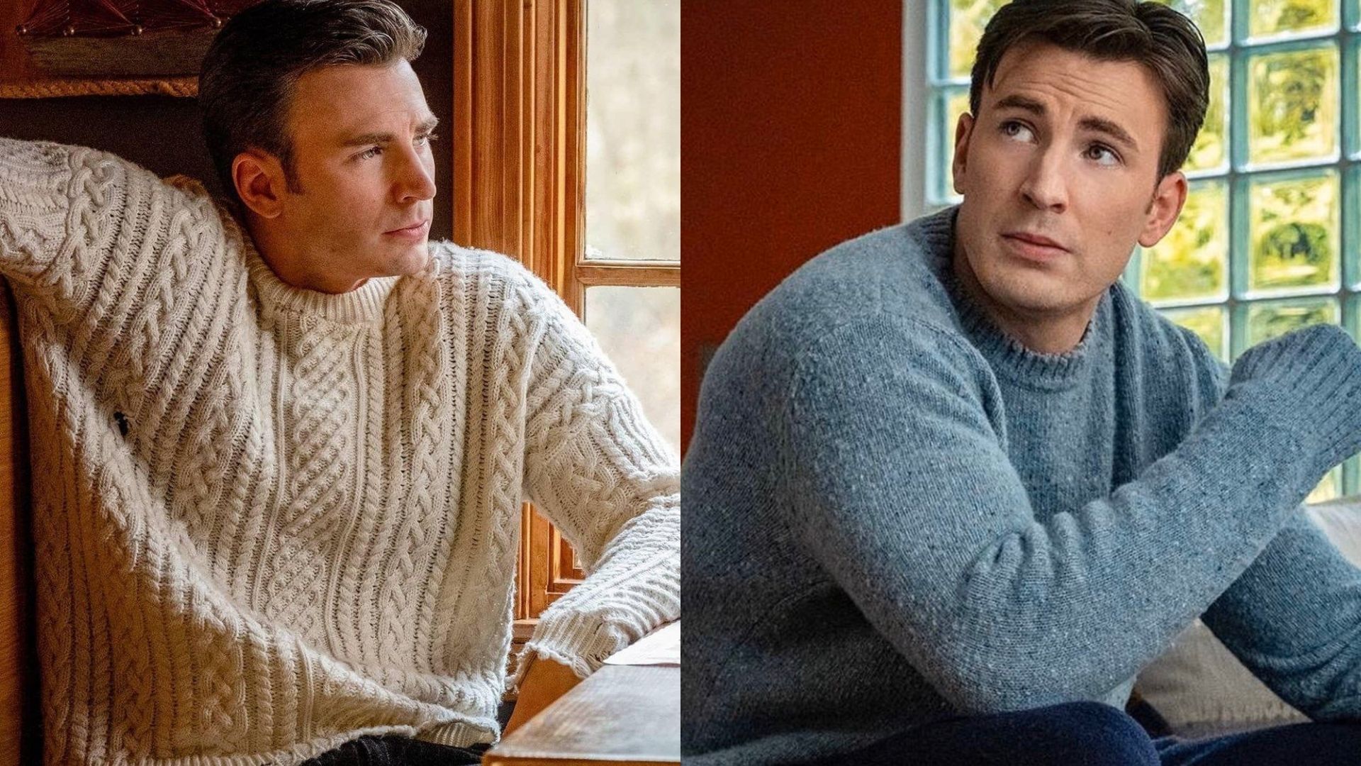Chris Evans' jumpers in Knives Out