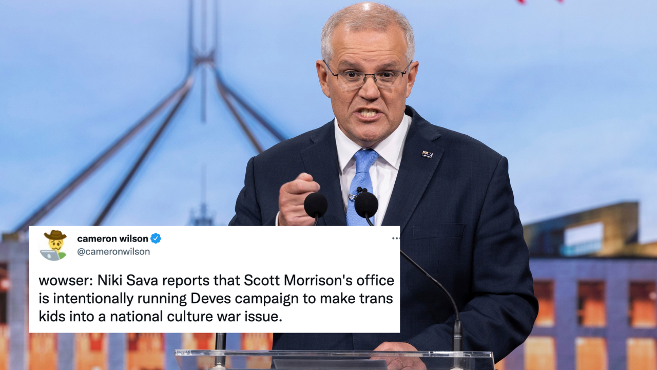 Liberal MPs Have Reportedly Said Morrison Is Allowing A Trans Culture War