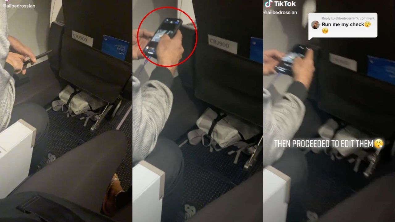 Pls Join Us In Screaming At This TikTok Of A Man Shamelessly Sneaking Pics Of A Woman’s Feet